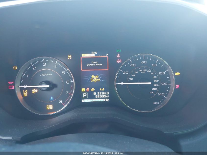 2019 Subaru Crosstrek Limited VIN: JF2GTAMC5K8364761 Lot: 43987464