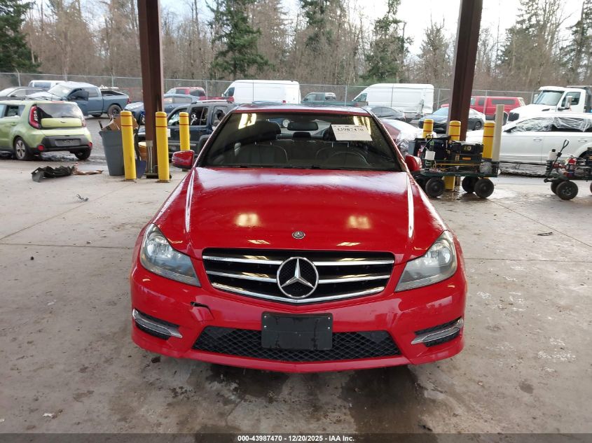 2014 Mercedes-Benz C 300 Sport 4Matic VIN: WDDGF8AB9ER317800 Lot: 43987470