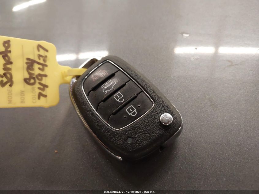 2019 Hyundai Sonata Se VIN: 5NPE24AF9KH749427 Lot: 43987472