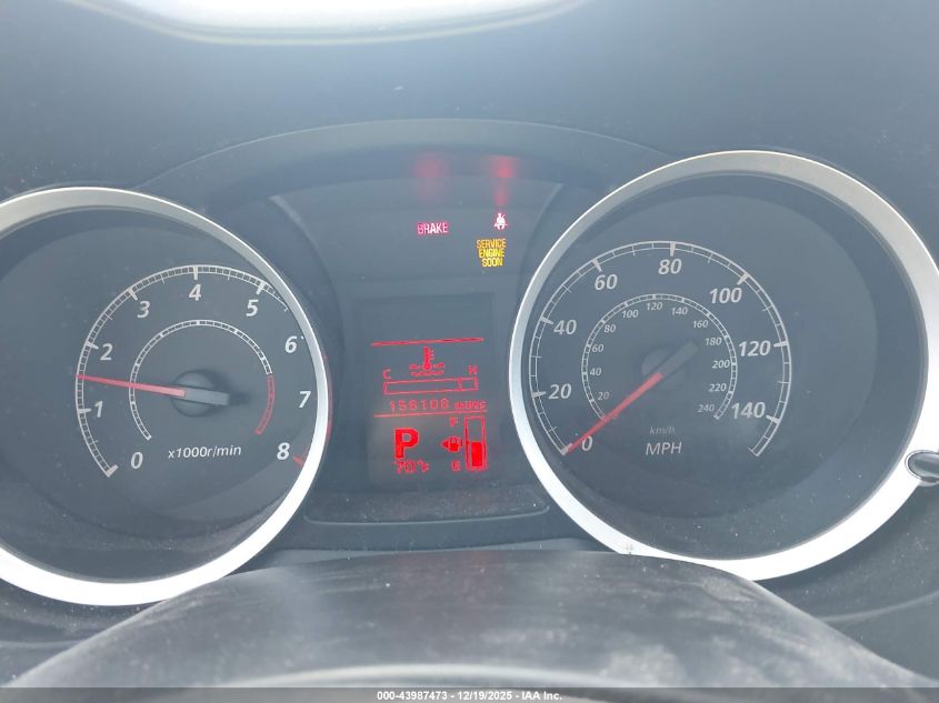 2014 Mitsubishi Lancer Es VIN: JA32U2FU4EU019670 Lot: 43987473