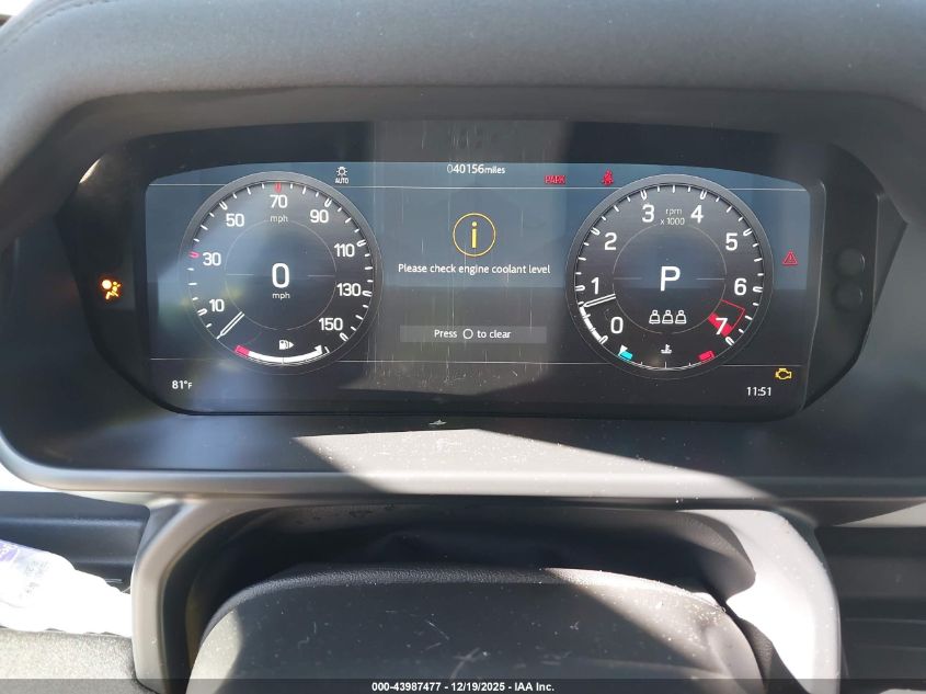 2021 Land Rover Defender 110 S VIN: SALEJ7RX0M2036642 Lot: 43987477