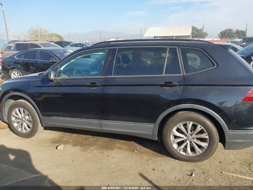 2018 Volkswagen Tiguan 2.0T S VIN: 3VV1B7AX8JM059039 Lot: 43987481