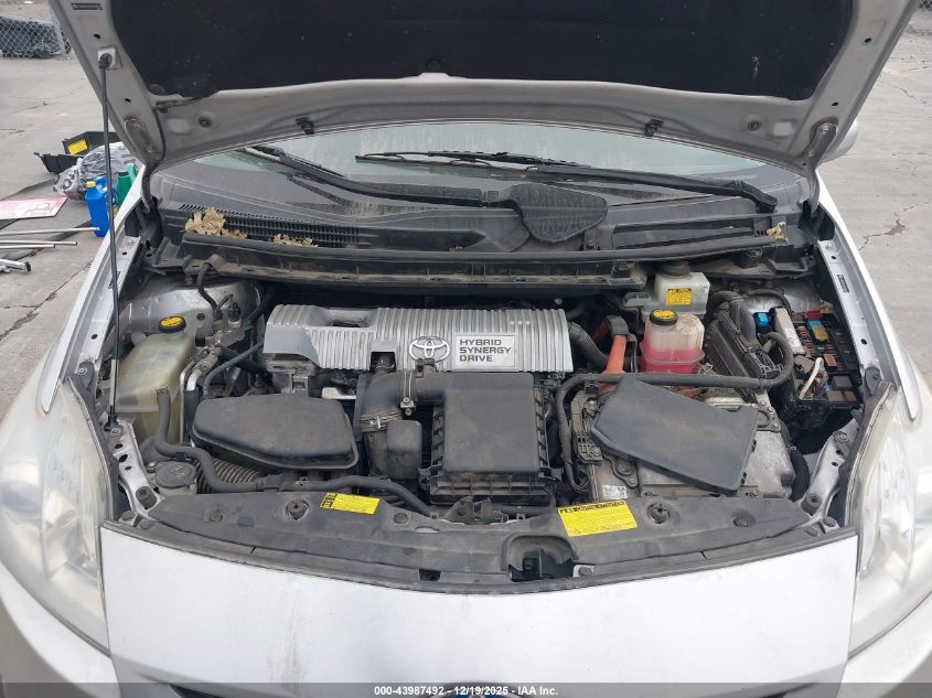 2010 Toyota Prius Ii VIN: JTDKN3DU2A5204828 Lot: 43987492