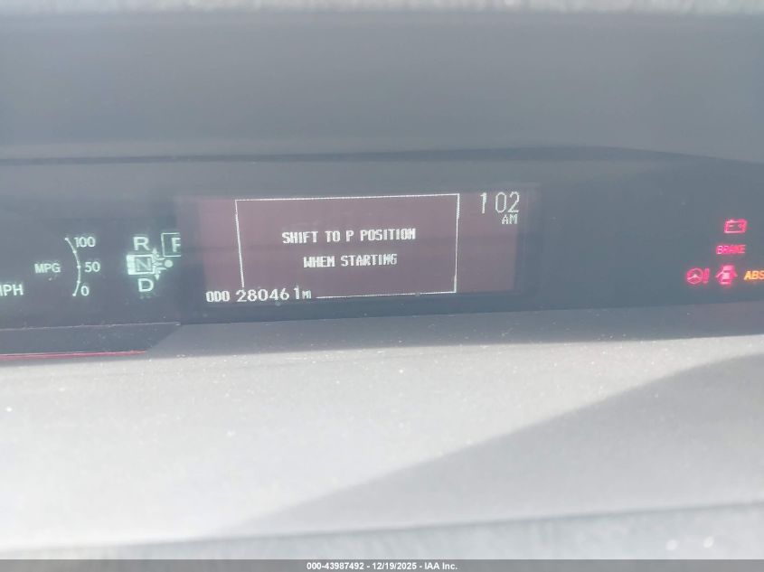 2010 Toyota Prius Ii VIN: JTDKN3DU2A5204828 Lot: 43987492