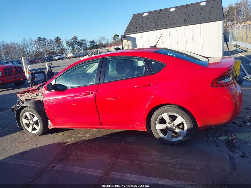 2016 Dodge Dart Sxt VIN: 1C3CDFBB6GD720641 Lot: 43987494