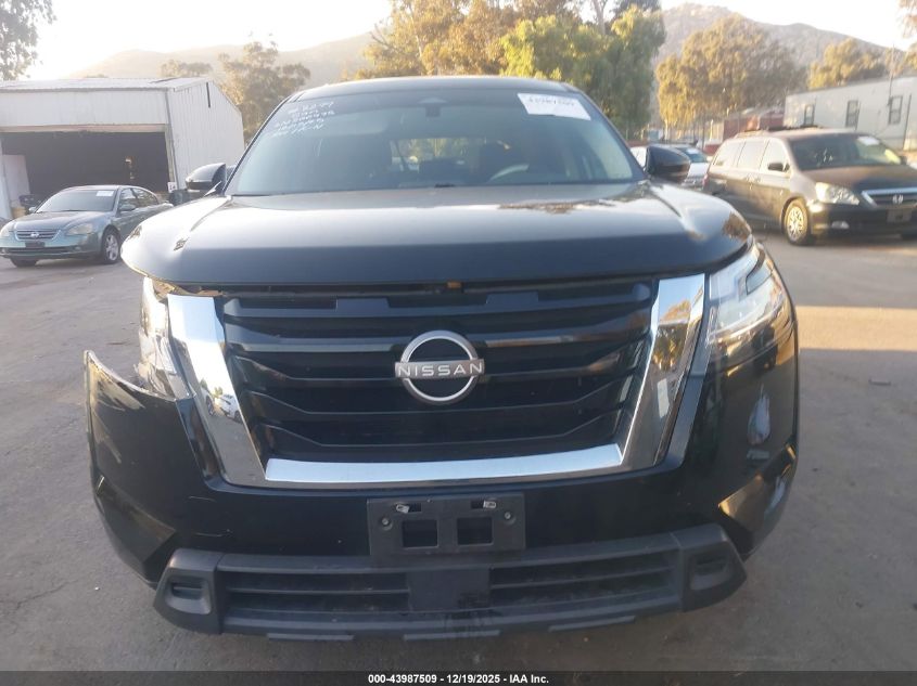 2022 Nissan Pathfinder Sv 2Wd VIN: 5N1DR3BA3NC231345 Lot: 43987509