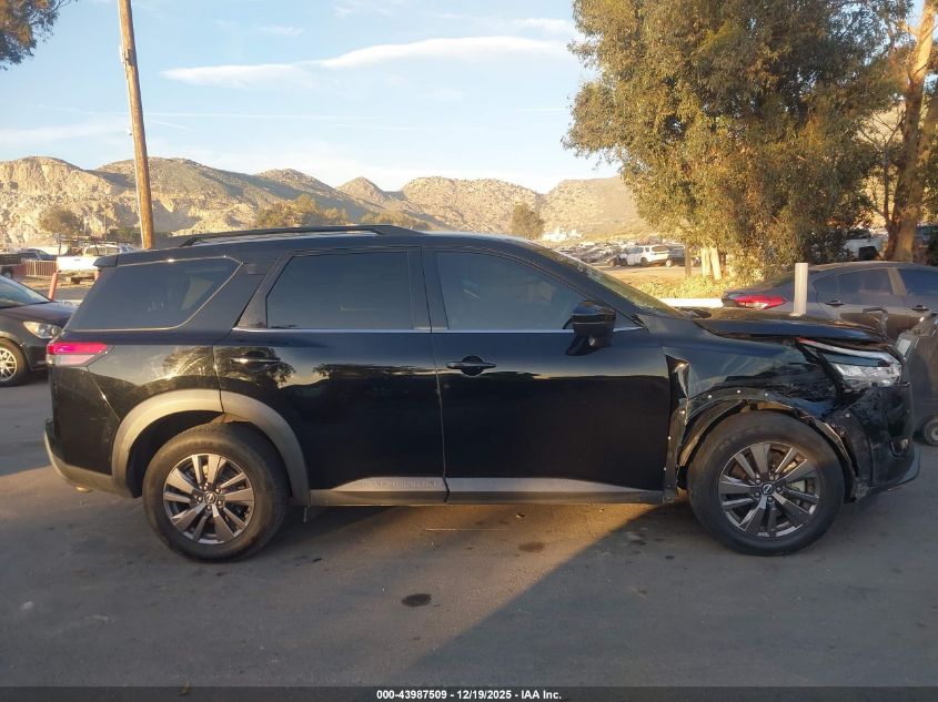 2022 Nissan Pathfinder Sv 2Wd VIN: 5N1DR3BA3NC231345 Lot: 43987509