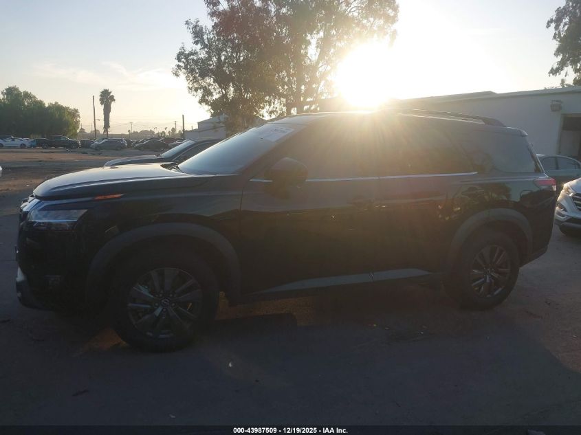2022 Nissan Pathfinder Sv 2Wd VIN: 5N1DR3BA3NC231345 Lot: 43987509