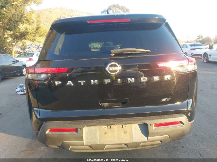 2022 Nissan Pathfinder Sv 2Wd VIN: 5N1DR3BA3NC231345 Lot: 43987509
