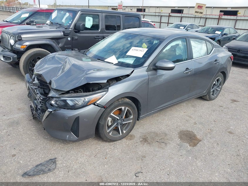 2024 NISSAN SENTRA 2.0L I-4 DI, DOHC, V(VIN: 3N1AB8CV6RY307134