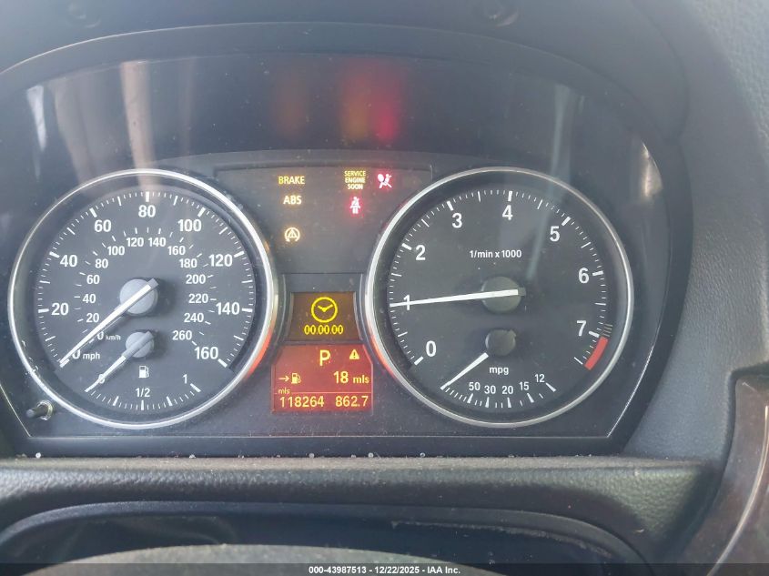 2010 BMW 328I VIN: WBAPH7G53ANM53998 Lot: 43987513