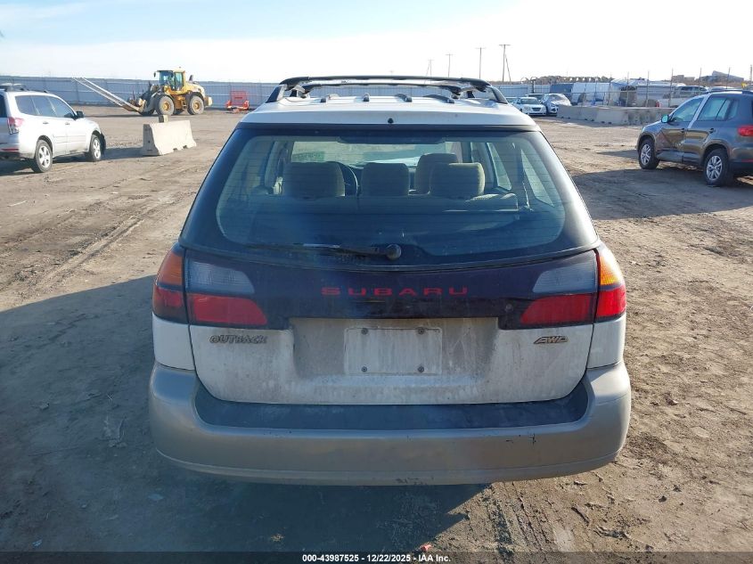 2001 Subaru Outback VIN: 4S3BH665217612992 Lot: 43987525