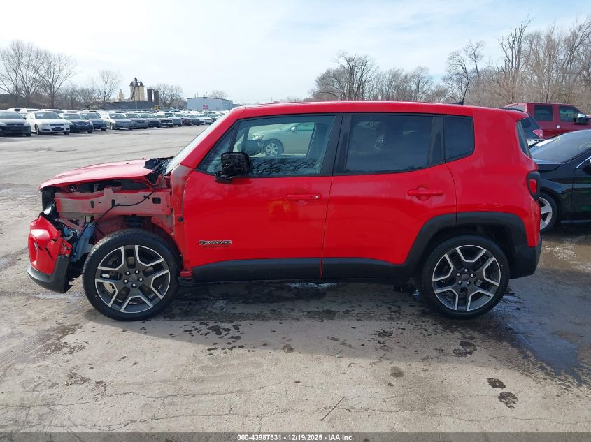 2021 Jeep Renegade Jeepster Fwd VIN: ZACNJCAB1MPM31836 Lot: 43987531