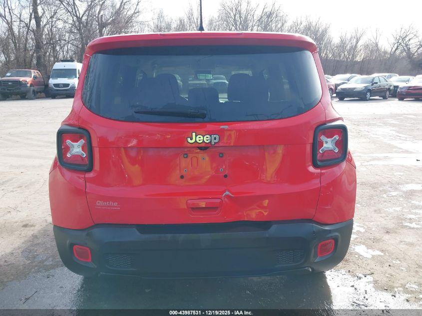 2021 Jeep Renegade Jeepster Fwd VIN: ZACNJCAB1MPM31836 Lot: 43987531