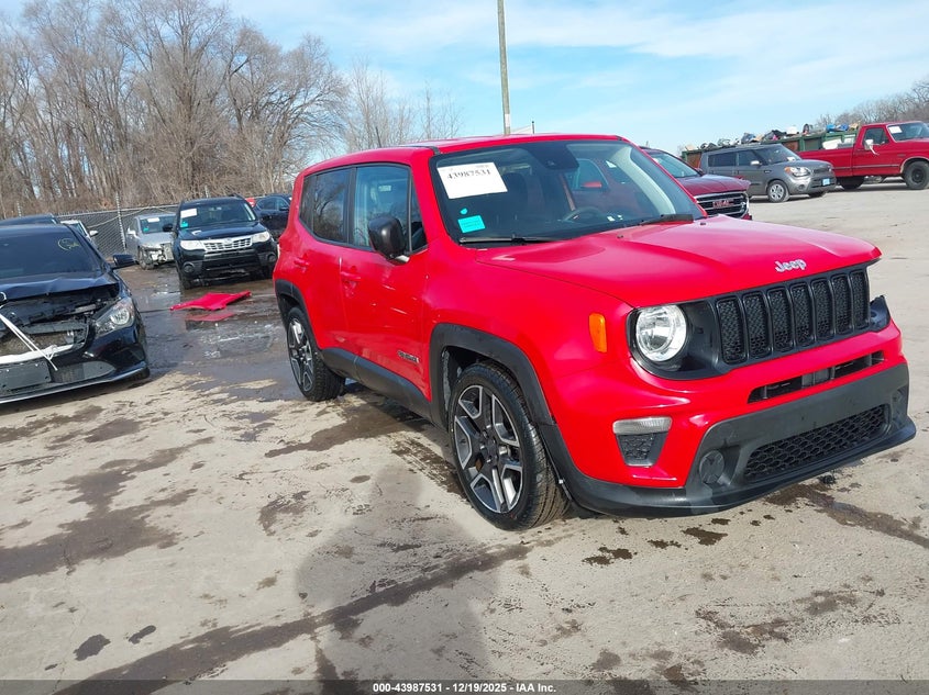 ZACNJCAB1MPM31836 2021 Jeep Renegade Jeepster Fwd auction photo 1