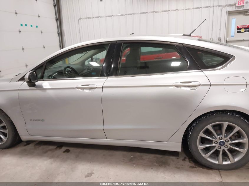 2017 Ford Fusion Hybrid Se VIN: 3FA6P0LU0HR337192 Lot: 43987535