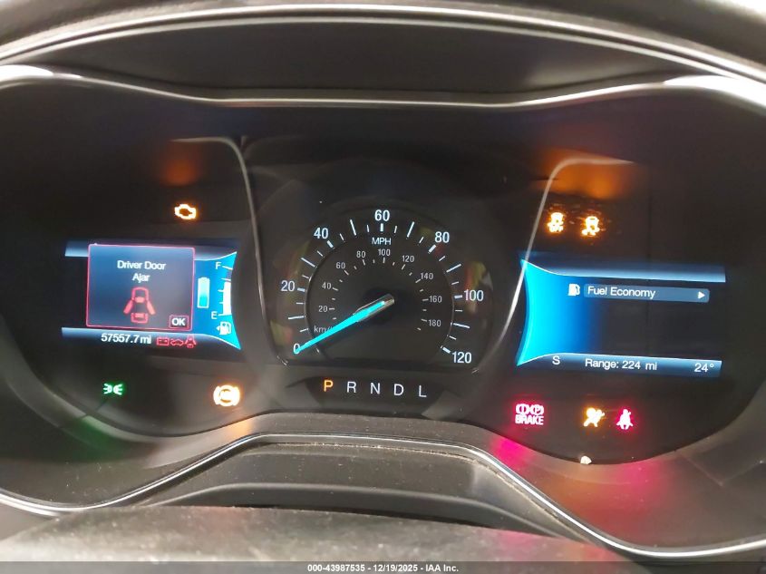 2017 Ford Fusion Hybrid Se VIN: 3FA6P0LU0HR337192 Lot: 43987535