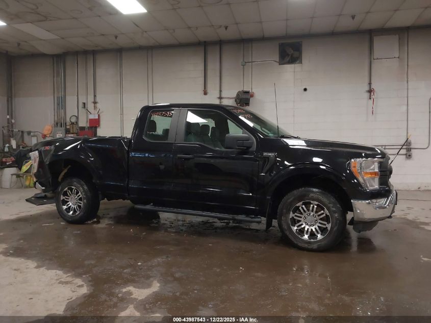 2021 Ford F-150 Xl VIN: 1FTEX1EP3MKE97004 Lot: 43987543