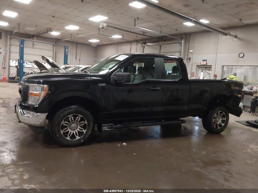 2021 Ford F-150 Xl VIN: 1FTEX1EP3MKE97004 Lot: 43987543