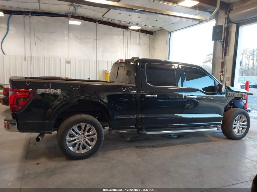 2024 Ford F-150 Lariat VIN: 1FTFW5L54RFA52688 Lot: 43987544