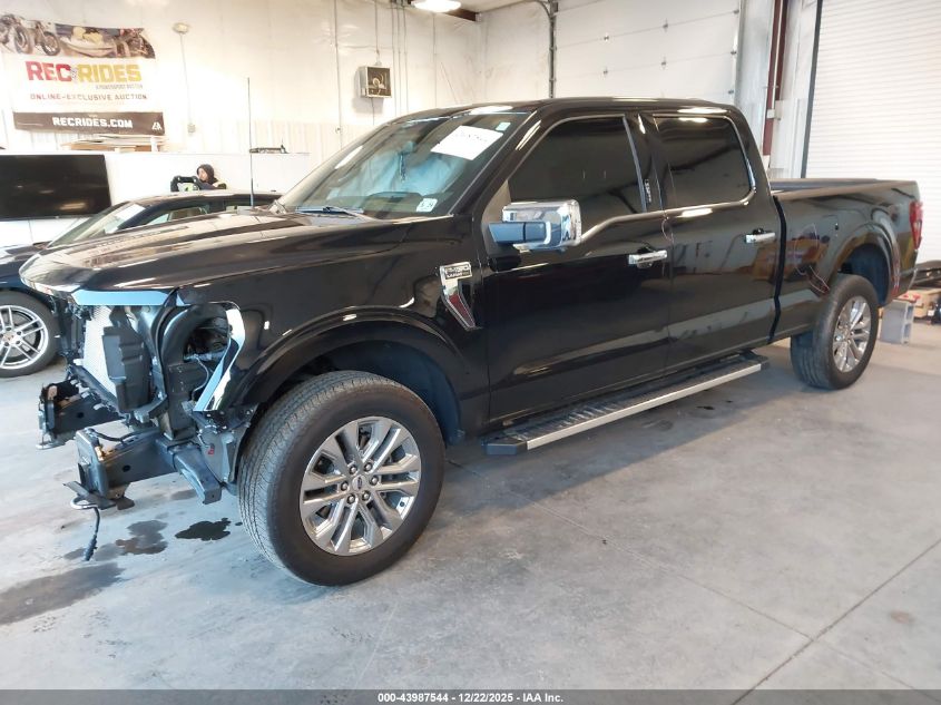 2024 Ford F-150 Lariat VIN: 1FTFW5L54RFA52688 Lot: 43987544