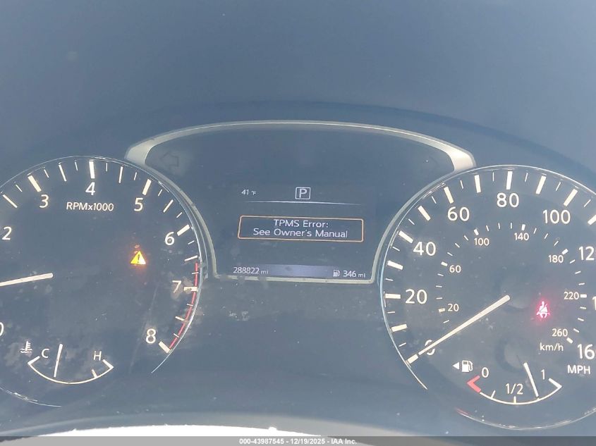 2016 Nissan Altima 2.5/2.5 S/2.5 Sl/2.5 Sr/2.5 Sv VIN: 1N4AL3AP7GN328530 Lot: 43987545