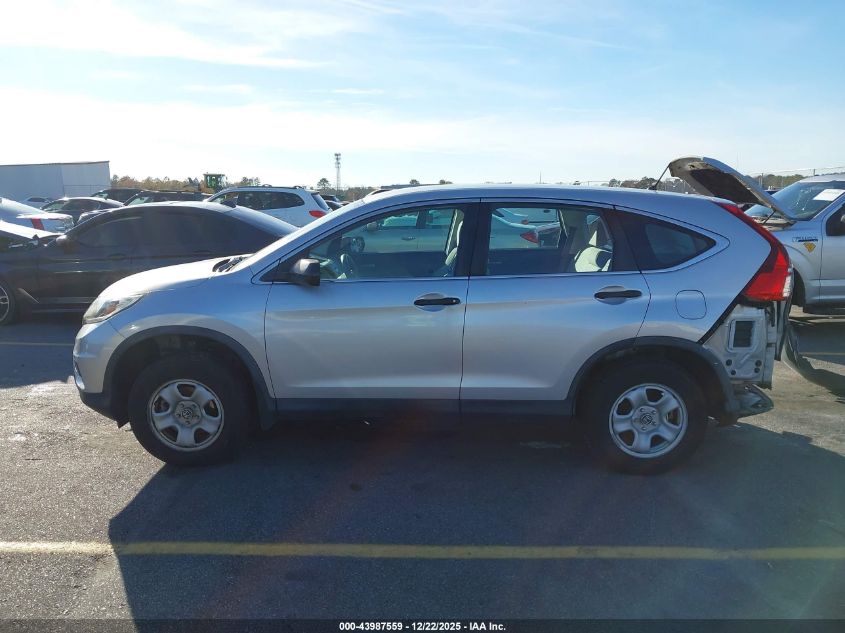 2016 Honda Cr-V Lx VIN: 5J6RM4H30GL128078 Lot: 43987559