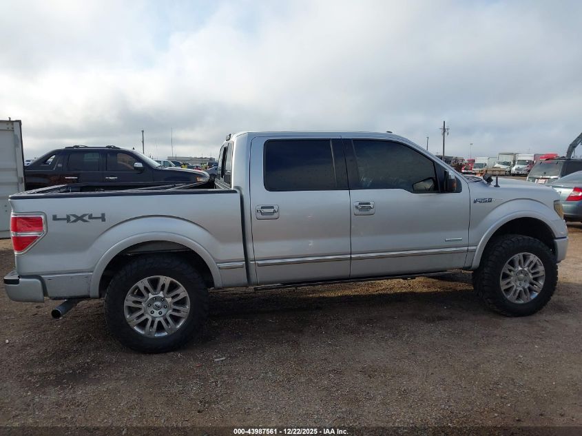 2012 Ford F-150 Platinum VIN: 1FTFW1ETXCFC08745 Lot: 43987561