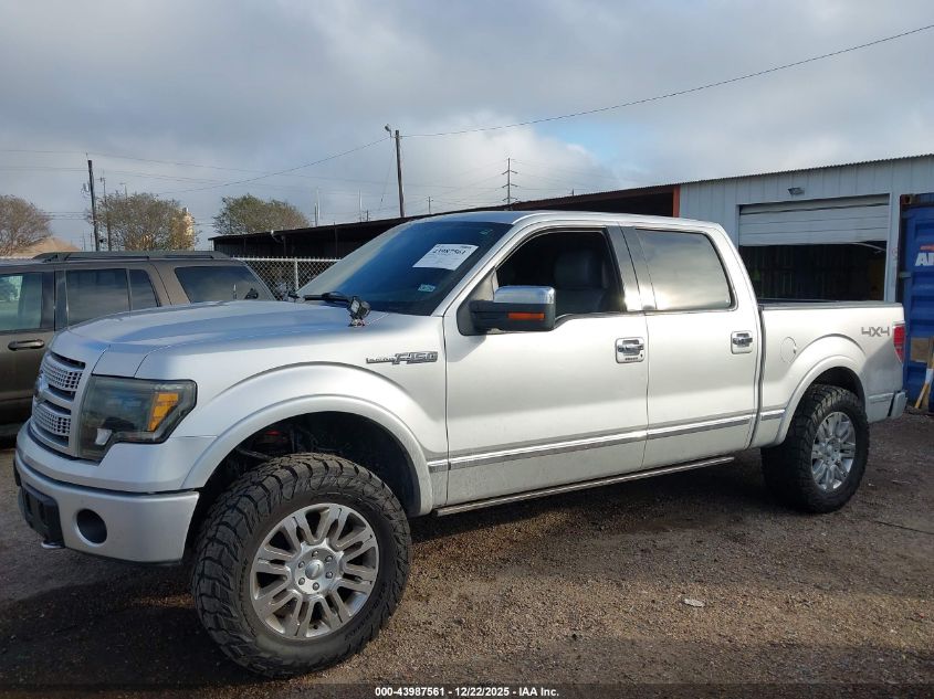 2012 Ford F-150 Platinum VIN: 1FTFW1ETXCFC08745 Lot: 43987561
