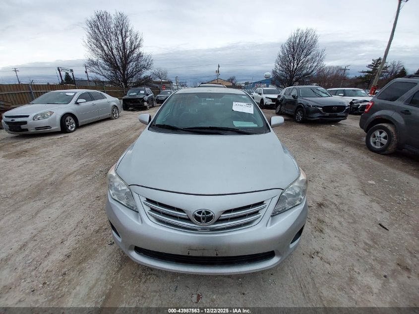 2013 Toyota Corolla Le VIN: 2T1BU4EEXDC068925 Lot: 43987563