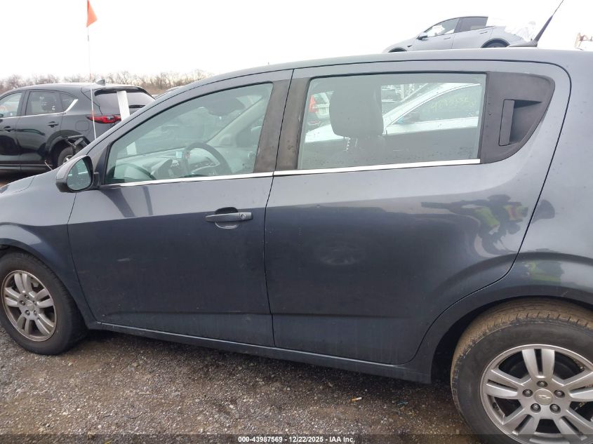 2012 Chevrolet Sonic 2Lt VIN: 1G1JC6SH8C4219215 Lot: 43987569