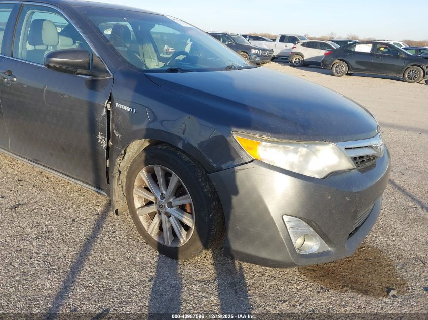 2012 Toyota Camry Hybrid Xle VIN: 4T1BD1FK5CU036710 Lot: 43987596
