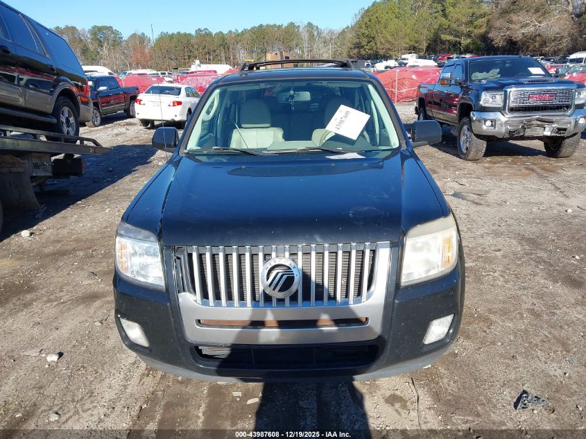 2009 Mercury Mariner Premier V6 VIN: 4M2CU87G89KJ25052 Lot: 43987608
