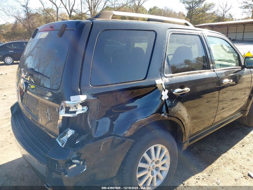 2009 Mercury Mariner Premier V6 VIN: 4M2CU87G89KJ25052 Lot: 43987608