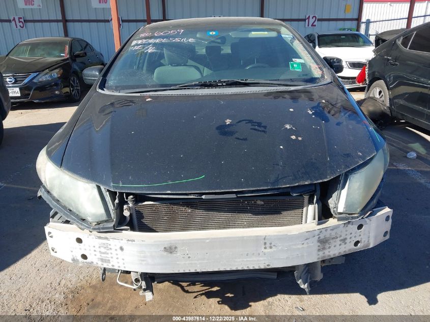 2014 Honda Civic Lx VIN: 19XFB2F57EE010414 Lot: 43987614