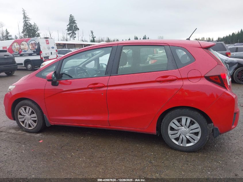 2016 Honda Fit Lx VIN: JHMGK5H5XGX013134 Lot: 43987635