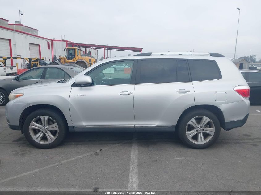 2013 Toyota Highlander Limited V6 VIN: 5TDYK3EH5DS117783 Lot: 43987648
