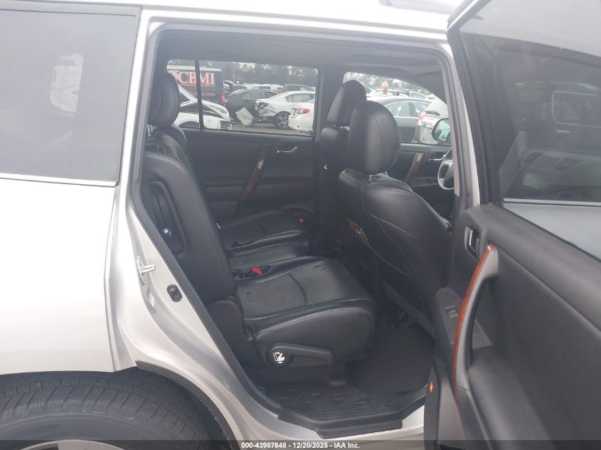 2013 Toyota Highlander Limited V6 VIN: 5TDYK3EH5DS117783 Lot: 43987648