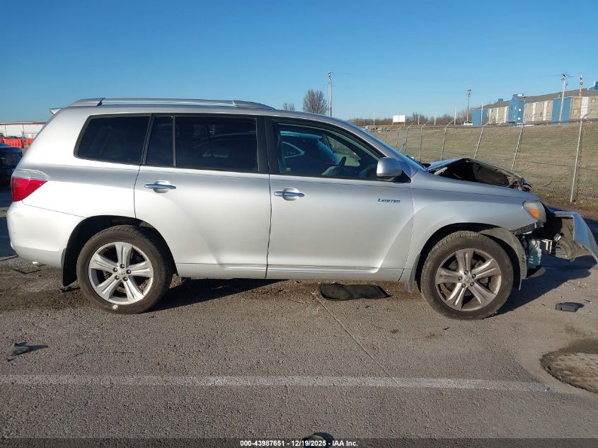 2010 Toyota Highlander Limited V6 VIN: 5TDDK3EH4AS001257 Lot: 43987651