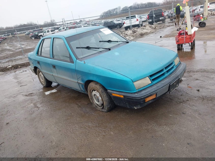 1B3XP28DXNN196490 1992 Dodge Shadow America/S auction photo 1