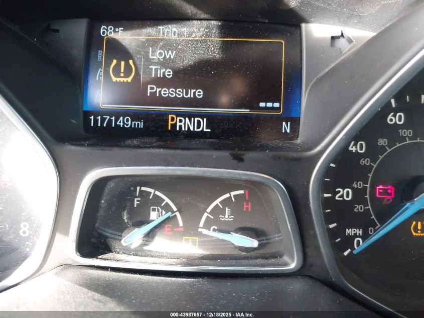 2016 Ford Focus Se VIN: 1FADP3F21GL337198 Lot: 43987657