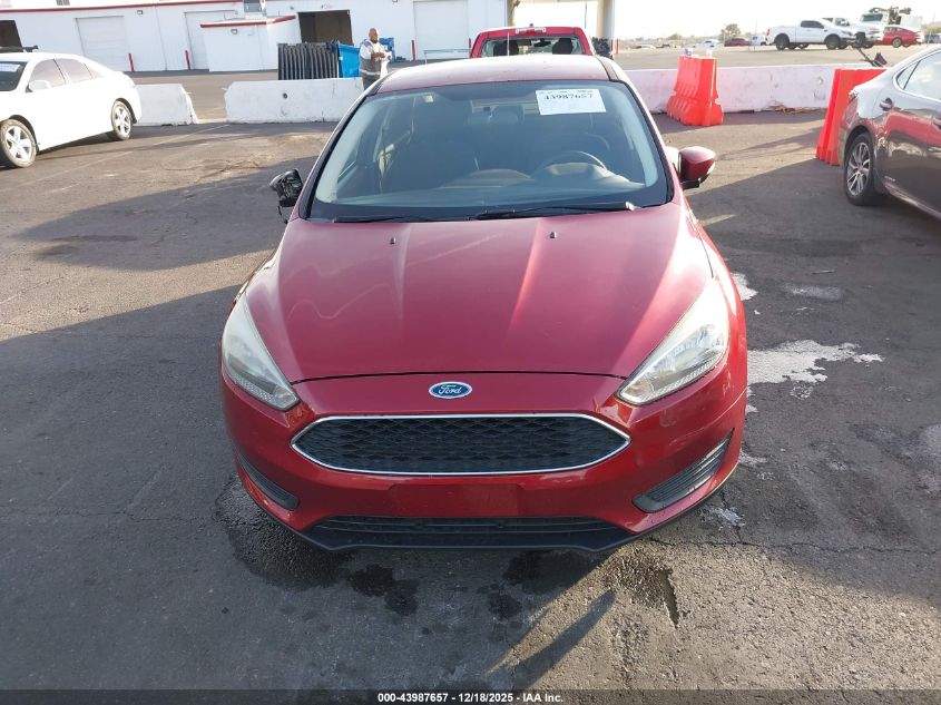 2016 Ford Focus Se VIN: 1FADP3F21GL337198 Lot: 43987657