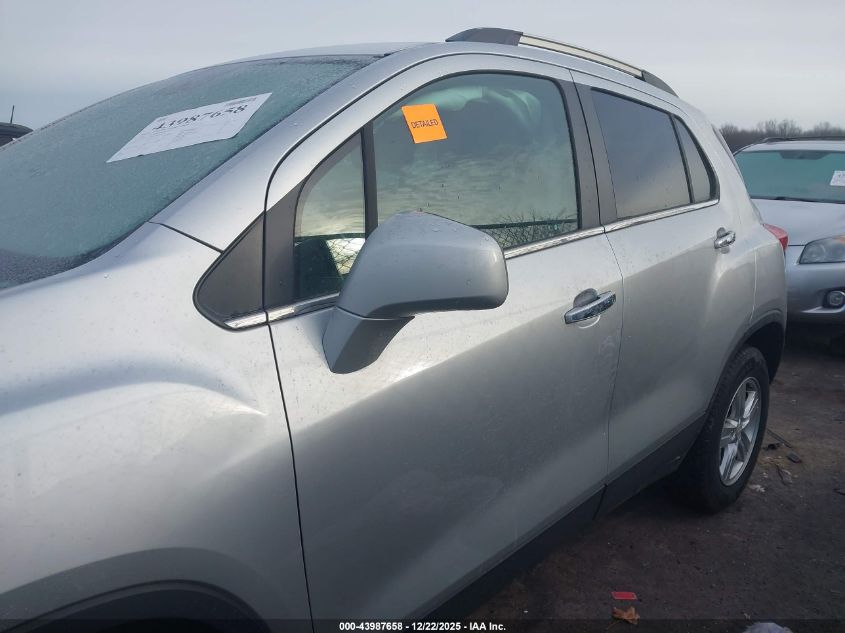 2018 Chevrolet Trax Lt VIN: KL7CJPSB7JB613897 Lot: 43987658