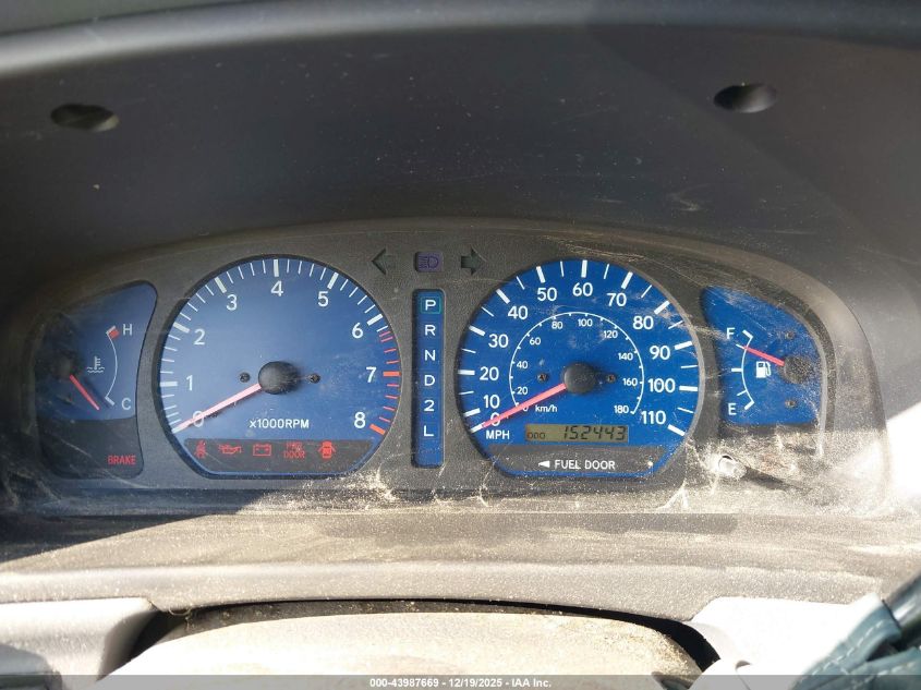 2002 Toyota Sienna Le VIN: 4T3ZF13C92U437317 Lot: 43987669