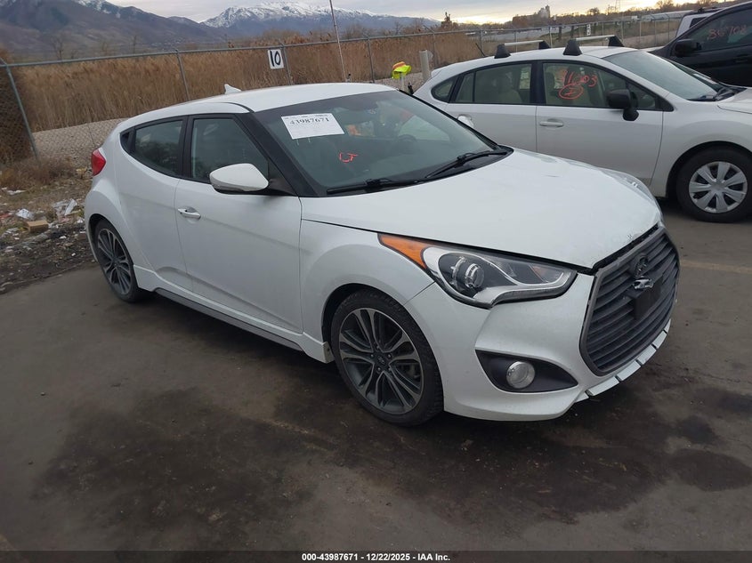 KMHTC6AE1GU284058 2016 Hyundai Veloster Turbo auction photo 1