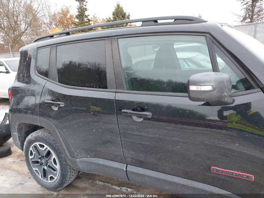 2017 Jeep Renegade Trailhawk 4X4 VIN: ZACCJBCB7HPE98688 Lot: 43987672