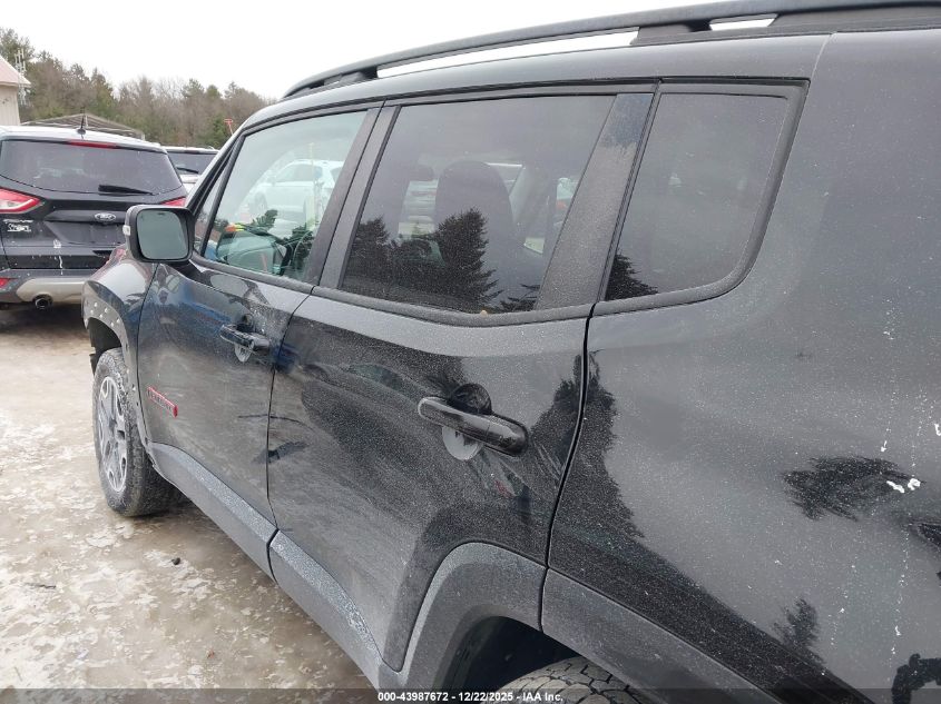 2017 Jeep Renegade Trailhawk 4X4 VIN: ZACCJBCB7HPE98688 Lot: 43987672