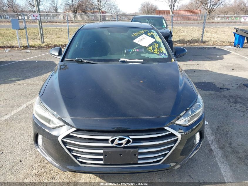 2018 Hyundai Elantra Value Edition VIN: 5NPD84LF3JH262598 Lot: 43987673