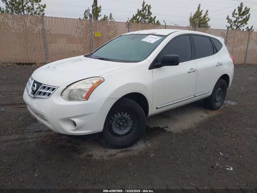 2013 Nissan Rogue S VIN: JN8AS5MV0DW641593 Lot: 43987689