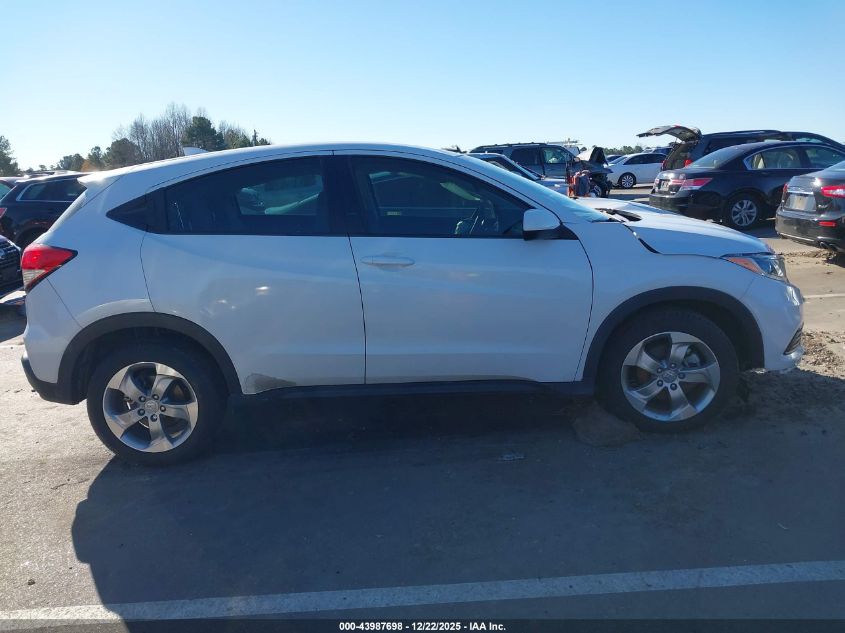 2022 Honda Hr-V 2Wd Lx VIN: 3CZRU5H3XNM709363 Lot: 43987698